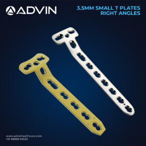 3.5mm Small Internal Fixation T Plate Right Angled