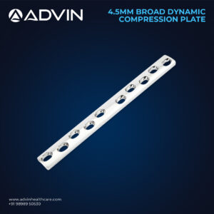 4.5mm broad bone fixation plate