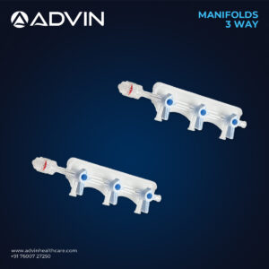 Angiography Manifold, 3 Way
