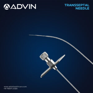 Aguja de cateterismo transseptal