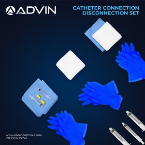 Connecting Disconnecting Set for Dialysis