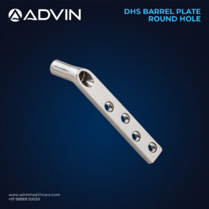 DHS Barrel Plate Round Hole Bone Fixation Small T Plate