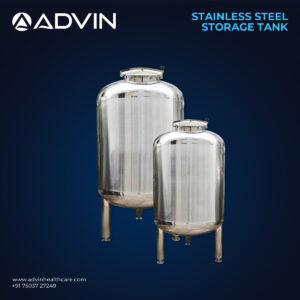 Medical Water Storage Tank for Dialysis - 2000 Ltr