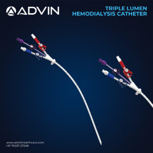 قسطرة غسيل الكلى ثلاثية التجويف