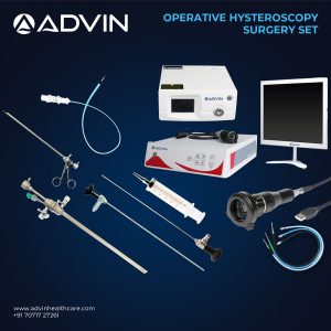 Set d'hystéroscopie opératoire gynécologique