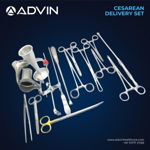 Cesarean Surgical Instrument Set