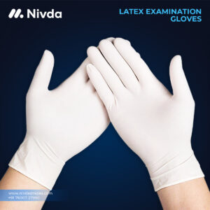 Latex Examination Gloves Ex. Large