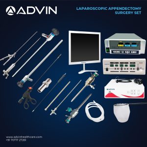 Kit de cirugía laparoscópica de apéndice