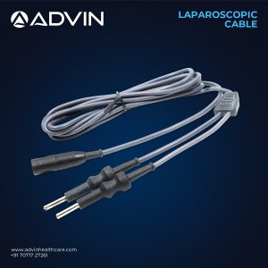 Cable bipolar para laparoscopia