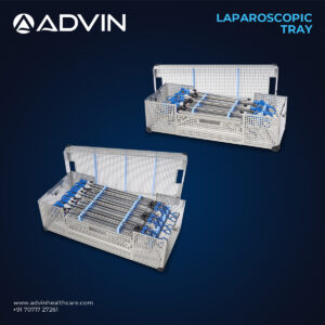 Bandeja para instrumental de laparoscopia