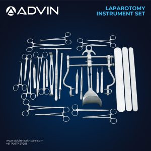 Stainless Steel Laparotomy Set