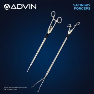 Pinzas de Satinsky para Laparoscopia