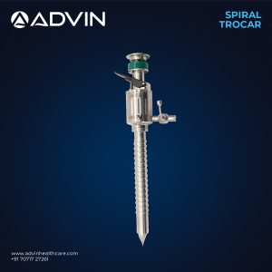 Laparoscopic Spiral Trocar Cannula