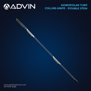 Monopolar TUR Collins Knife Double Stem Storz Compatible