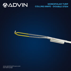 Monopolar Transurethral Resection Collins Knife Double Stem Storz Compatible