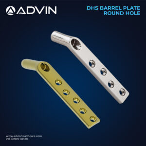 DHS Barrel Plate Round Hole (120',125',130',135',140',145')