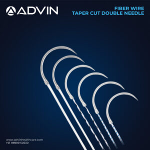 Titanium Suture Anchor with 3 pc Fiber With Needle , Dia. 6.5mm