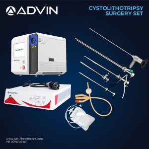 Kit d'intervention pour cystolithotritie