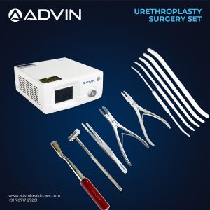 Set de instrumentos para uretroplastia