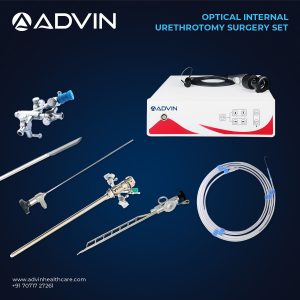 Kit d'instruments pour urétrotomie interne optique