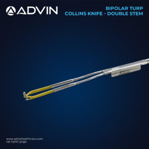 Bipolar TURP Resectoscope Collins Knife Electrode Double Stem Storz Compatible