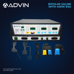 Appareil d'électrochirurgie bipolaire à solution saline