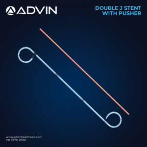 دعامة مزدوجة J مع أداة دفع