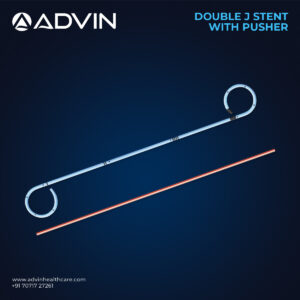 Stent JJ ​​avec poussoir