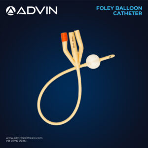 Latex 3 Way Foley Balloon Catheter 10FR