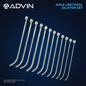 Juego de dilatadores uretrales masculinos