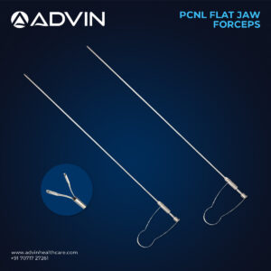 Flat Jaw Kidney Stone Forceps