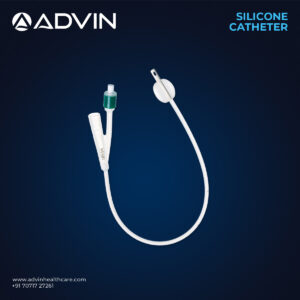 Indwelling Silicone 2 Way Foley Catheter