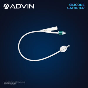 Silicone 2 Way Foley Balloon Catheter 24FR