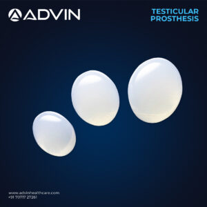 Implant testiculaire en silicone