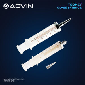 Glass Toomey Syringe for TURP