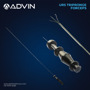 Tripronge Stone Retrieval Forceps